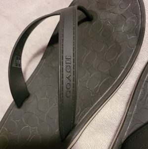 Coach Flip Flops